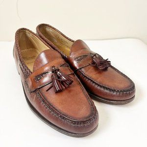 Classic Brown Tassel Loafers